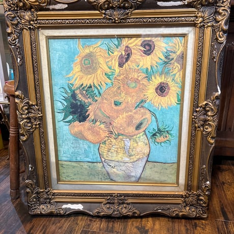 フィンセント・ファン・ゴッホバラとシャクヤク複製画