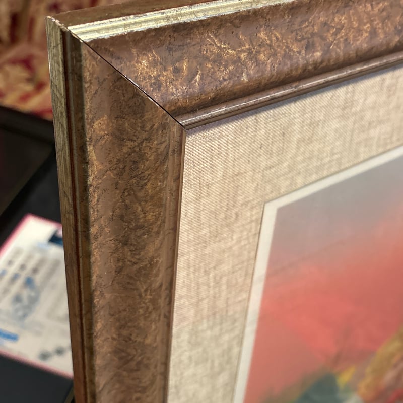 柳井伊都岐「花の舞」20号大作 フランス各地個展 限定146/200 柳井伊都岐 「まなざし」 リトグラフ | アンティーク家具と喫茶