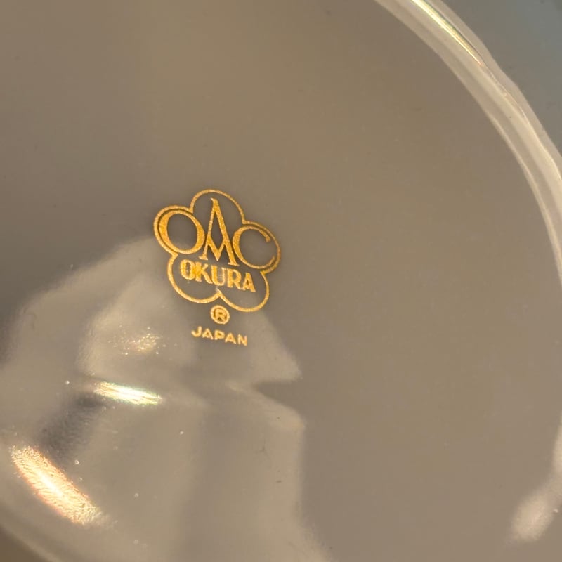 大倉陶園 OKURA ネムノキ 花瓶 | アンティーク家具と喫茶キャバレーの