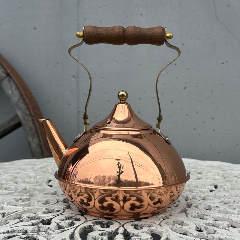 ティー コッパーケトル 純銅製品 薬缶 キャンプ アウトドア