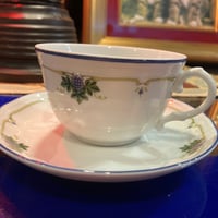 ドイツ製 Hutschenreuther Bone China INDIGO LEONARD