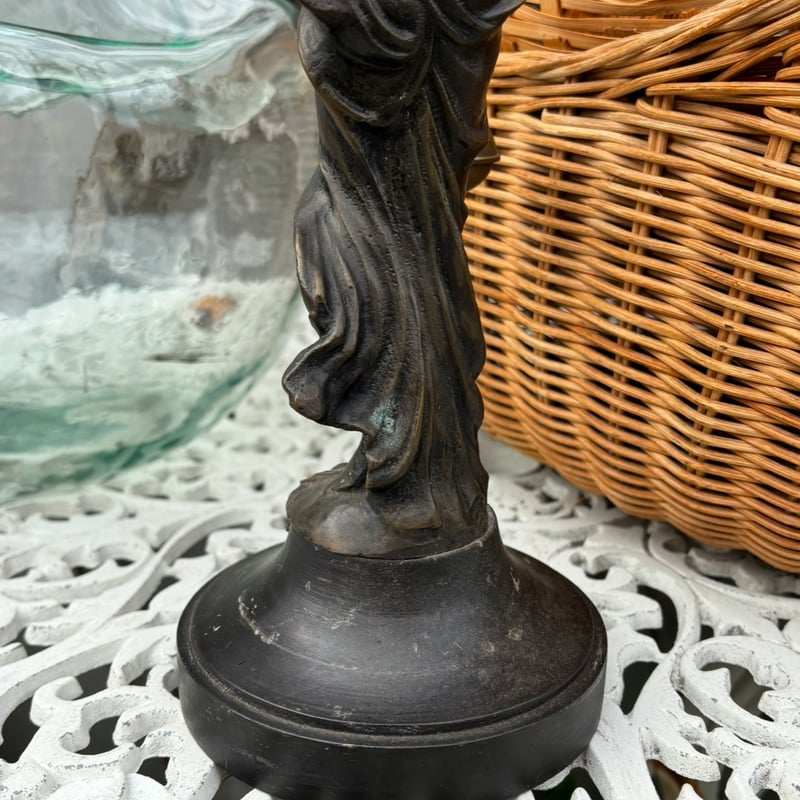 アンティーク ブロンズ像 総体振り置き時計 ※参照 | アンティーク家具