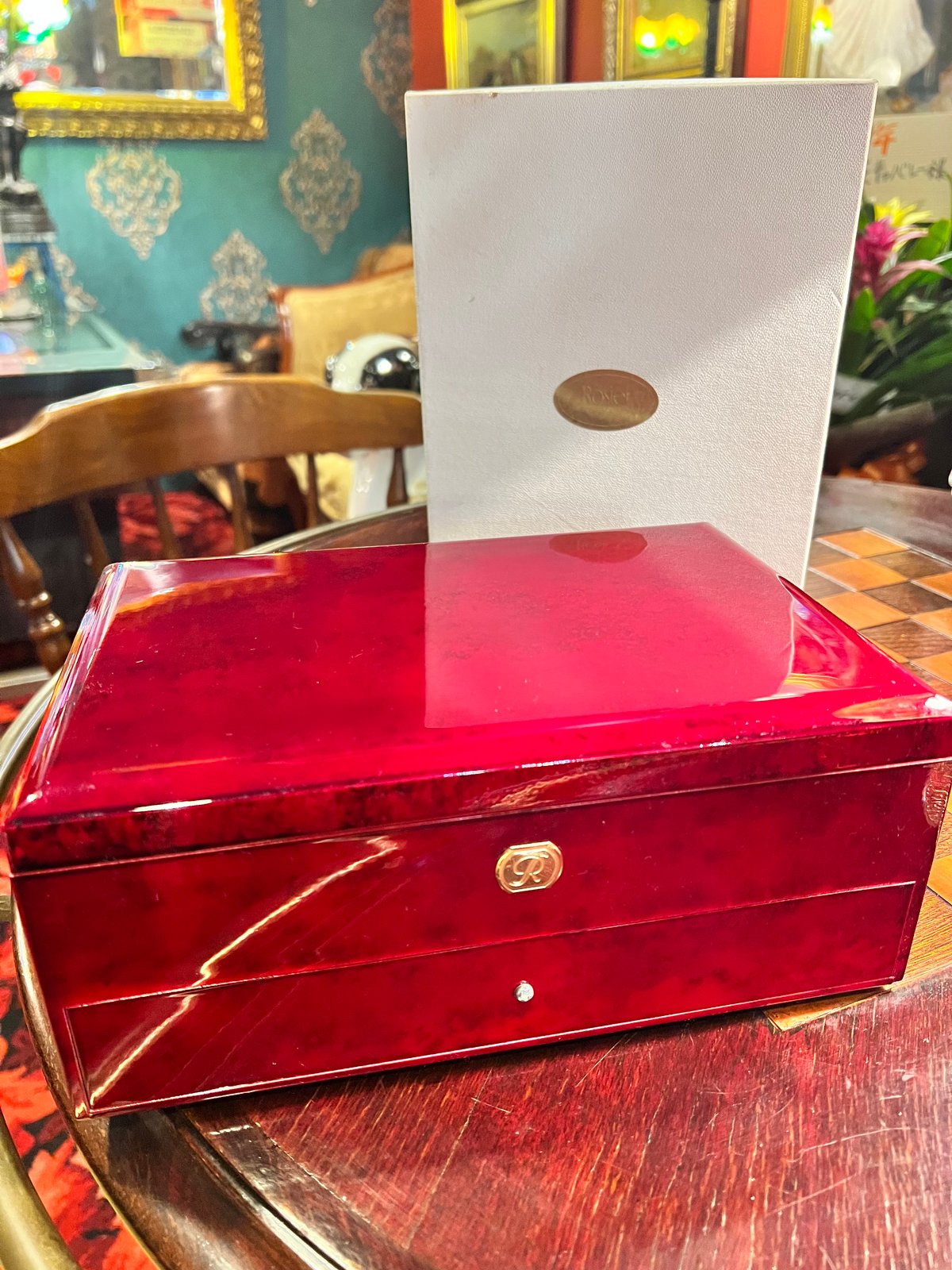 ROSIER ロジエ オルゴール付きジュエリー ボックス | アンティーク家具