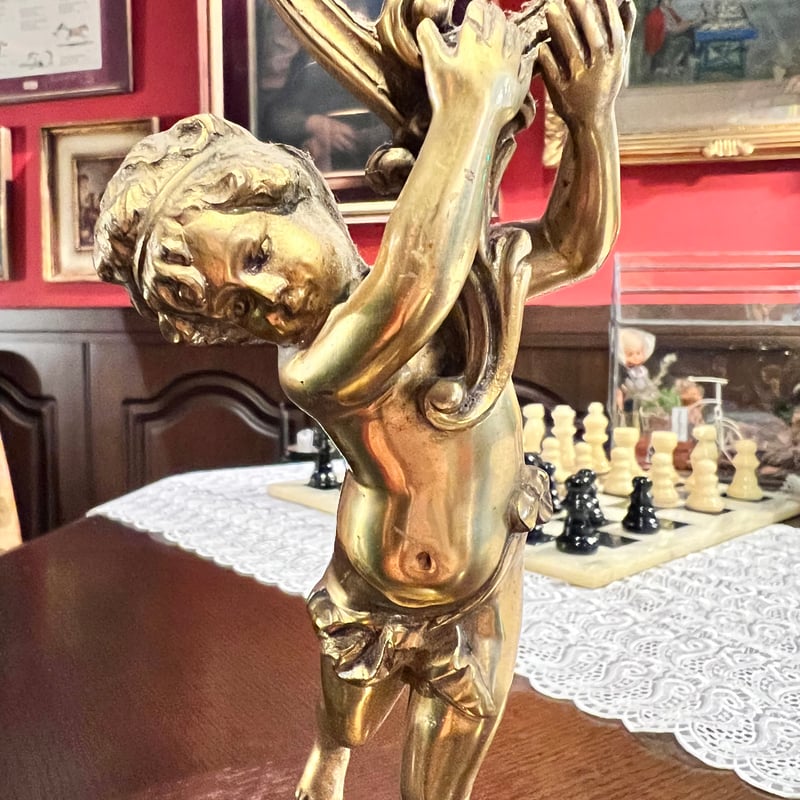 SWIZA アンティークな天使の機械式手巻き時計 | アンティーク家具と