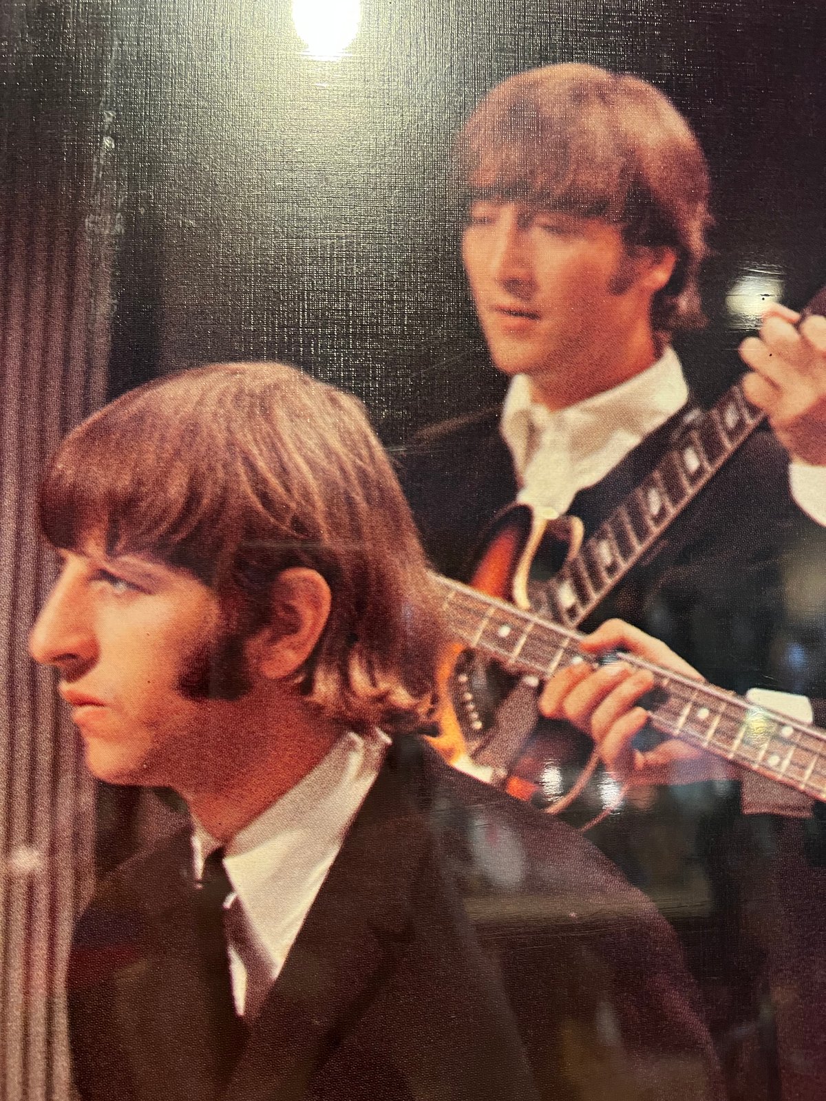 当時物】BEATLES ビートルズ 木板パネルポスター | アンティーク家具と
