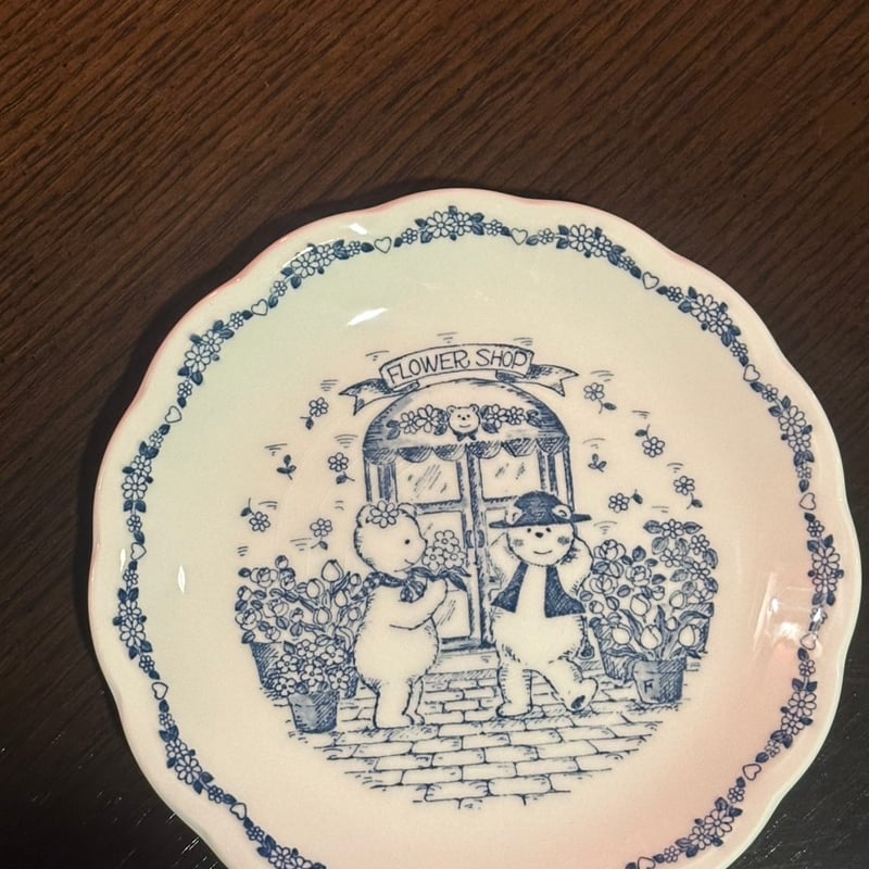 NIKKO くまちゃんのお皿セット | アンティーク家具と喫茶キャバレーの