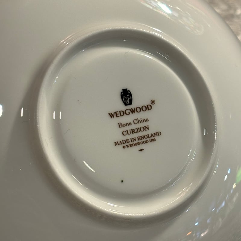 WEDGWOOD CURZON ウェッジウッドカーゾン カップ&ソーサー5客 WEDGWOOD CURZON ウェッジウッドカーゾン カップ&ソーサー5客