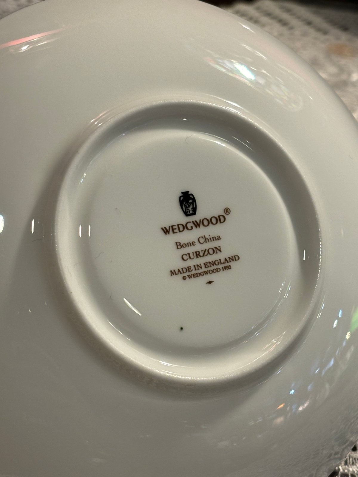 カーゾン プレート 5枚セット 金彩 ウェッジウッド WEDGWOOD CURZON