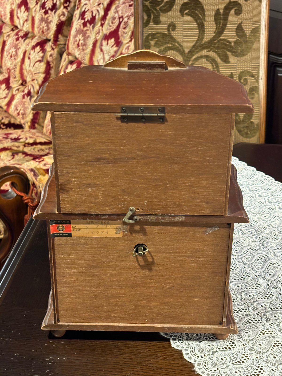 SANKYO サンキョー オルゴール 青きドナウ ジュエリーボックス
