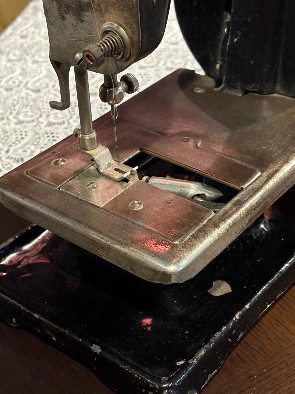 NEW  SEWING MACHINE　手回しミシン　骨董　古道具 アンティーク アメリカ製NEW HOME SEWING MACHINE
