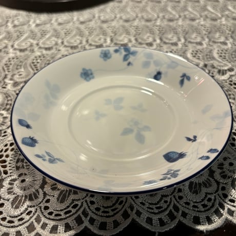 WEDGWOOD ストロベリーブルー　カップ&ソーサ　2客セット　箱付き