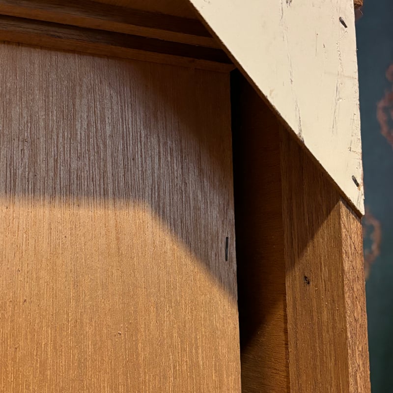 昭和レトロ オレンジの小引き出し | アンティーク家具と喫茶