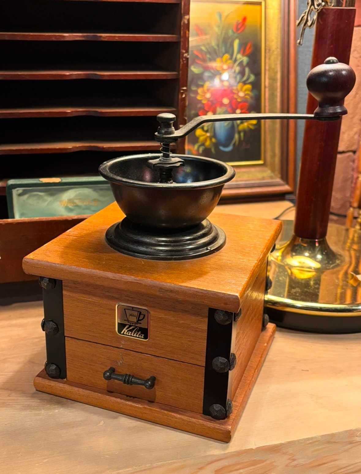 Kalita 手動式クラシックコーヒーミル | アンティーク家具と喫茶
