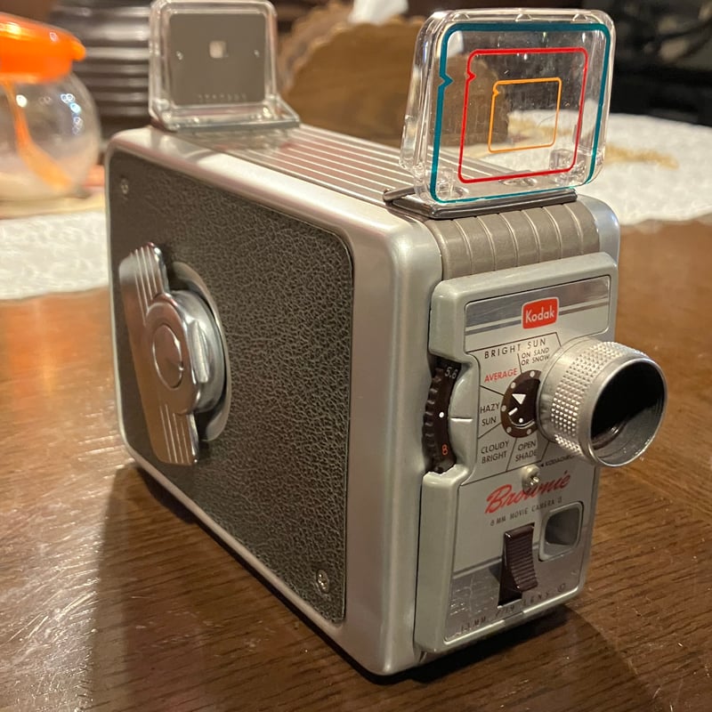 コダック KODAK ブローニー Brownie ムービーカメ 8mm ケース・ヒモ