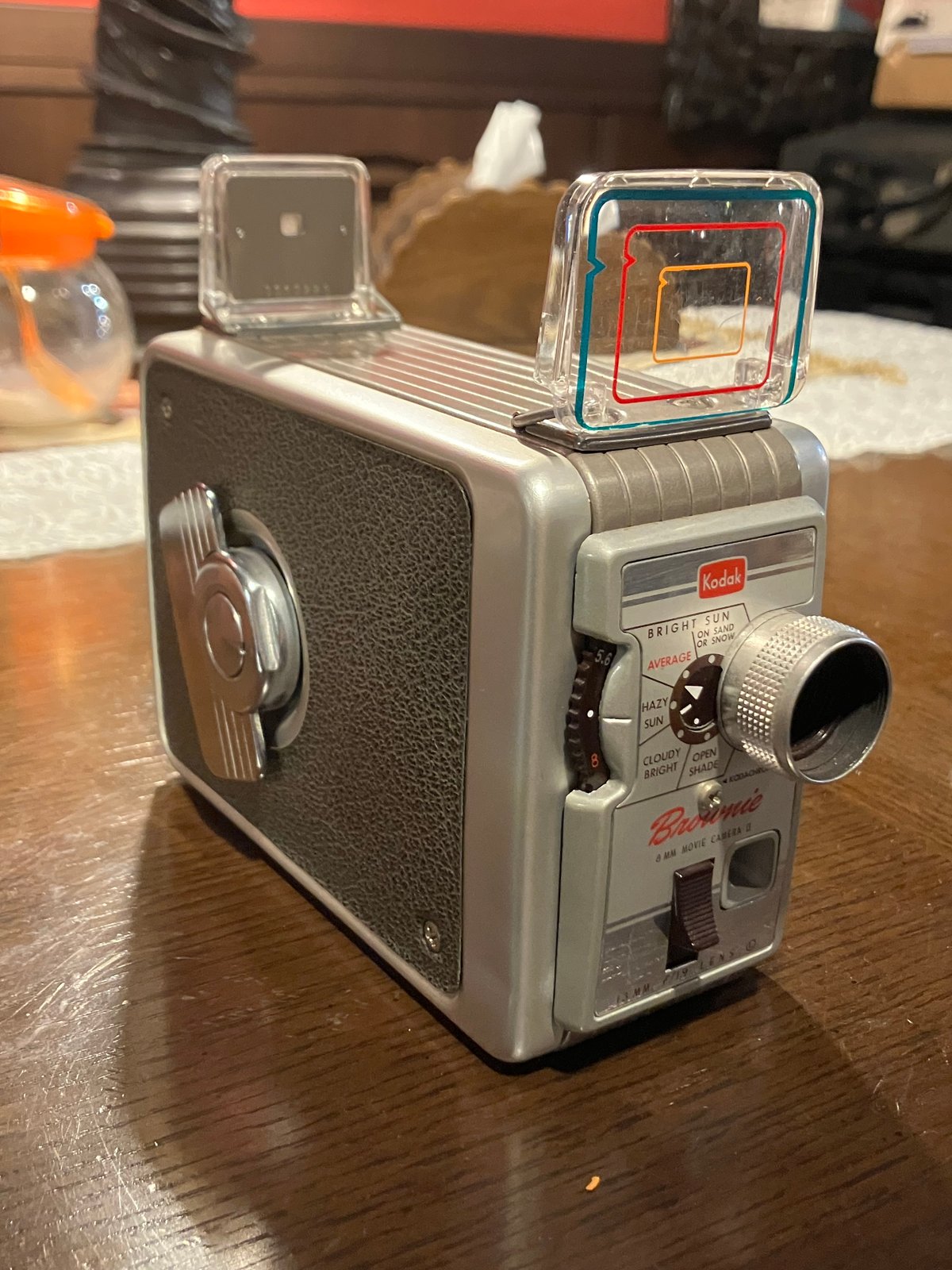 コダック KODAK ブローニー Brownie ムービーカメ 8mm ケース・ヒモ