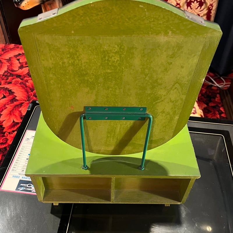 パンジーの花柄が可愛い昭和レトロな鏡台 ドレッサー | アンティーク