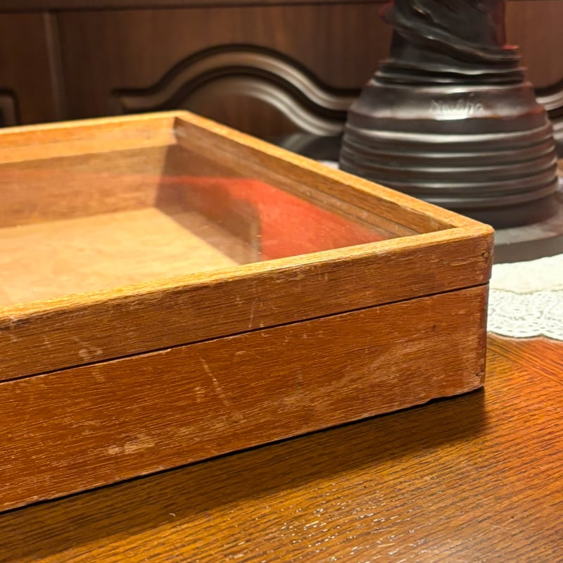 木製ガラスショーケース | アンティーク家具と喫茶キャバレーのネット