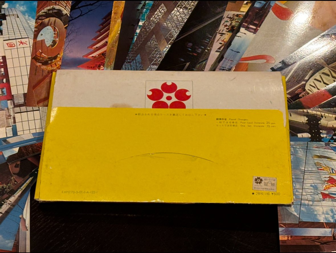 EXPO70 人類の進歩と調和 ポストカード 28枚入り | アンティーク