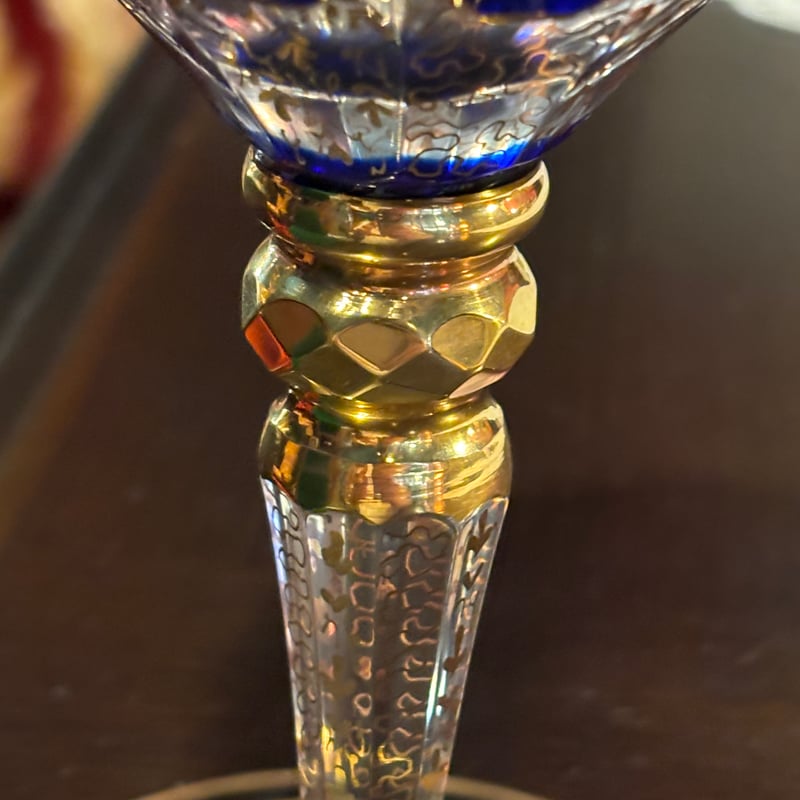 ボヘミアガラス カクテルグラス ボヘミアングラス | アンティーク家具