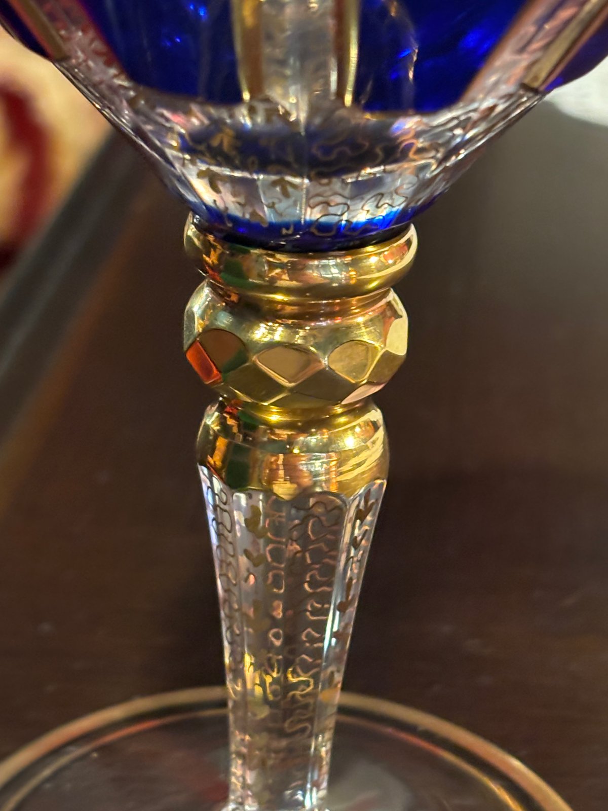 ボヘミアガラス カクテルグラス ボヘミアングラス | アンティーク家具