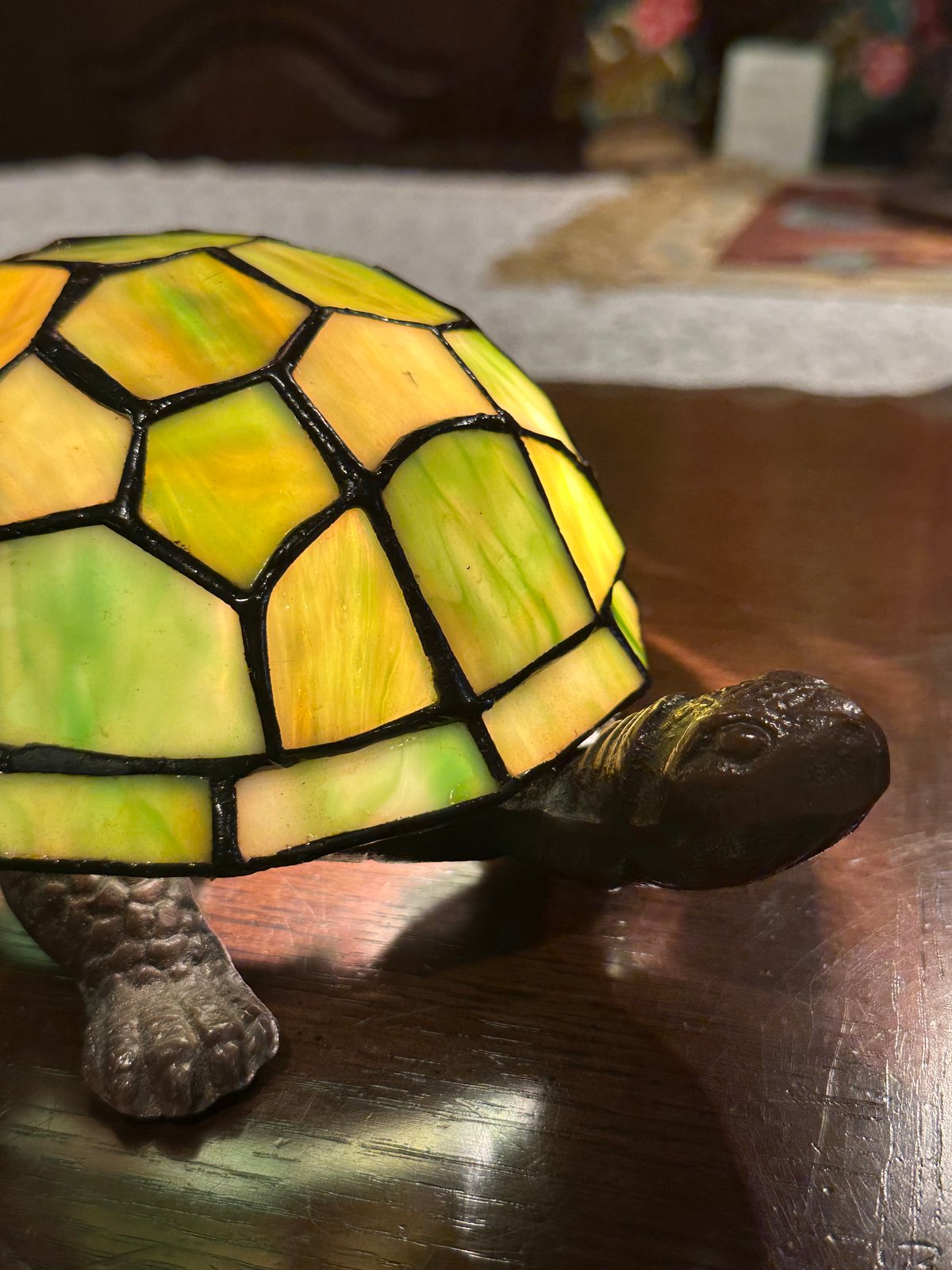 ステンドグラス　亀 亀 ステンドグラス | アンティーク家具と喫茶キャバレーのネットショップ
