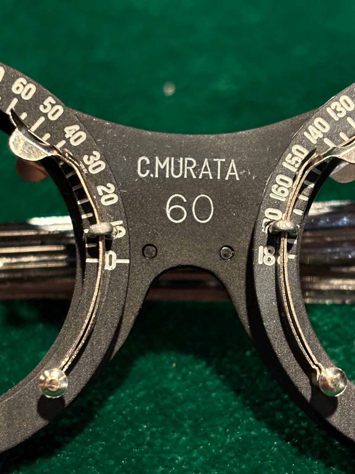 視力測定眼鏡 murata's trial frame type3 pd.60mm フレームの