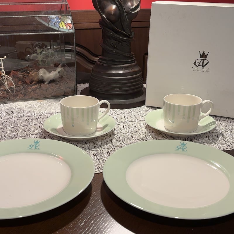 カップ　ソーサー　プレート　２セット サザンオールスターズ モーニング食器セット プレート×2 カップ