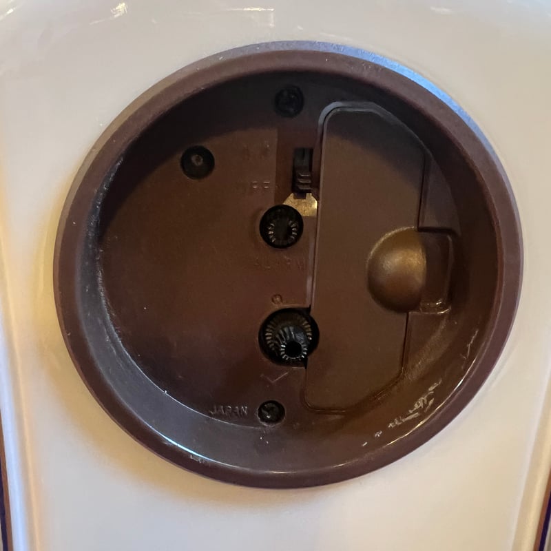 EMUAIR エミュエール有田焼 置時計 アラーム付き | アンティーク家具と