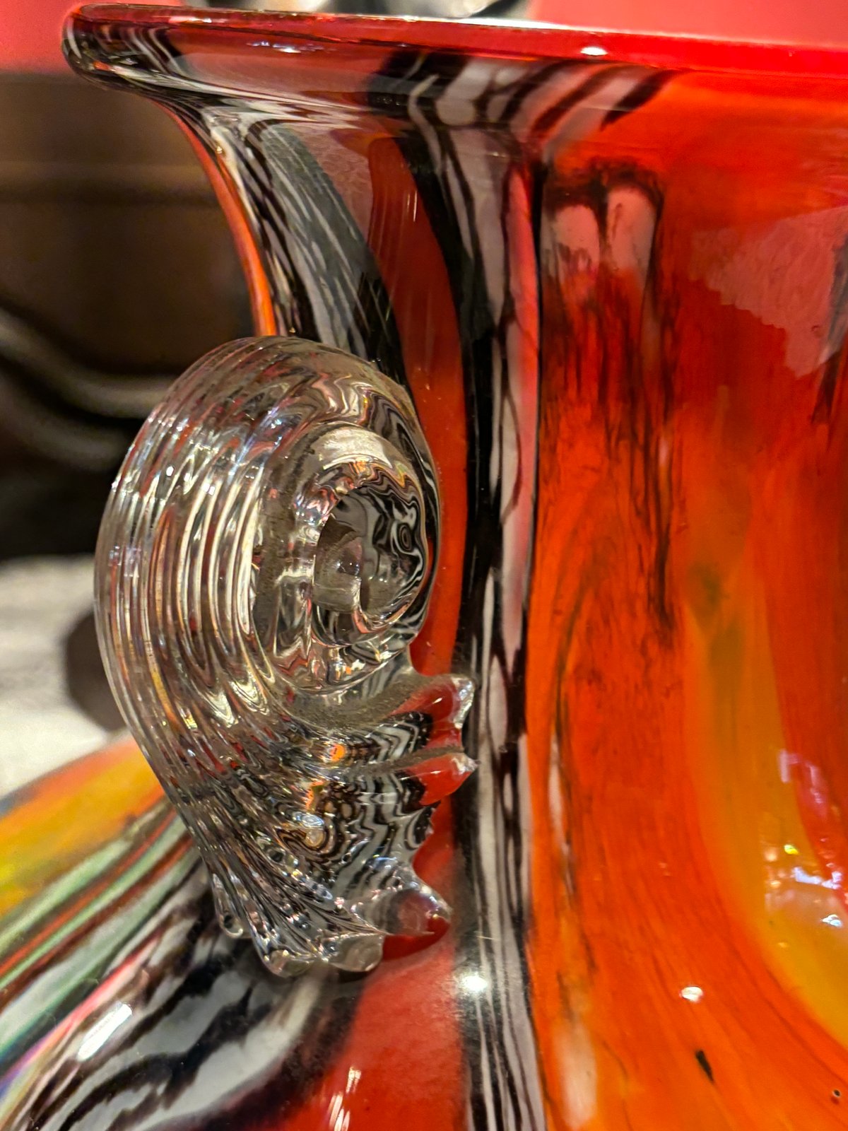 魔法の壺 カメイグラス花瓶 | アンティーク家具と喫茶キャバレーの