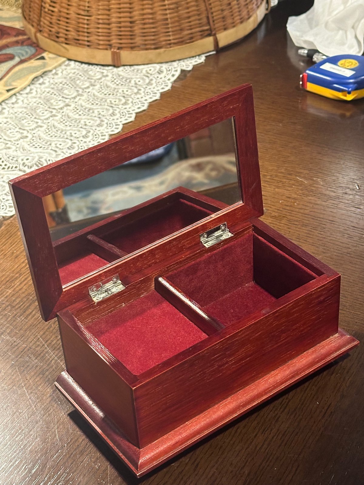 ビンテージ カメオジュエリーBOX | アンティーク家具と喫茶キャバレー
