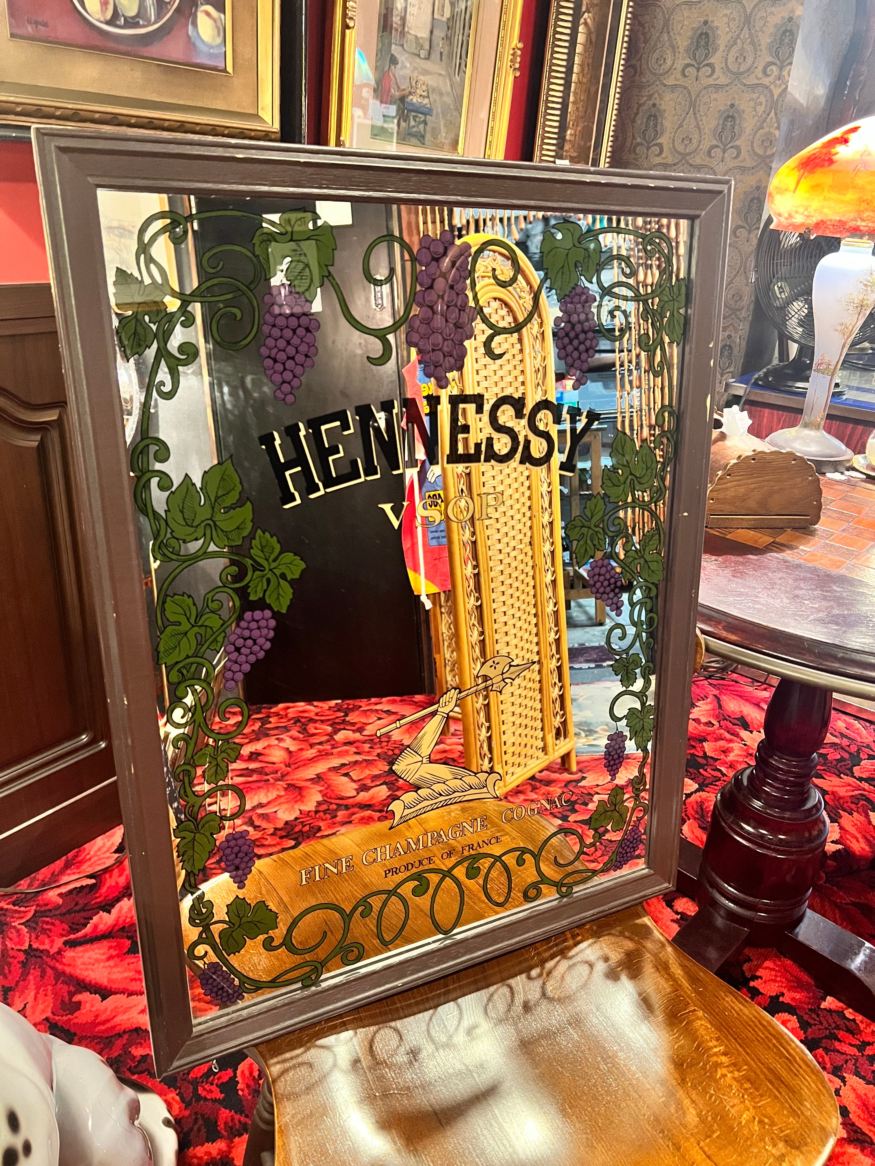 【美品】ヘネシー HENNESSY パブミラー original