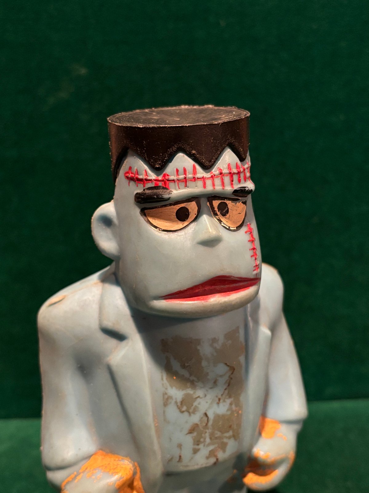 希少】60年代ソフビ(少年画報社) フランケン 貯金箱 | アンティーク