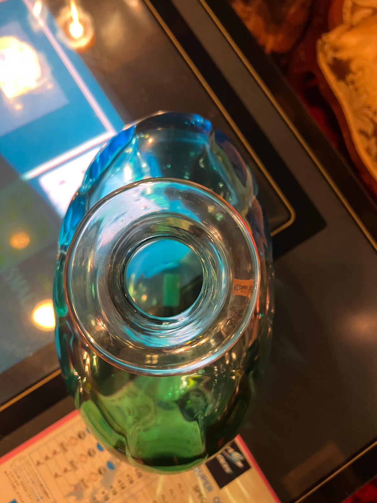 津軽びいどろ　花器　昭和レトロ 津軽びいどろ 花器 | アンティーク家具と喫茶キャバレーのネットショップ