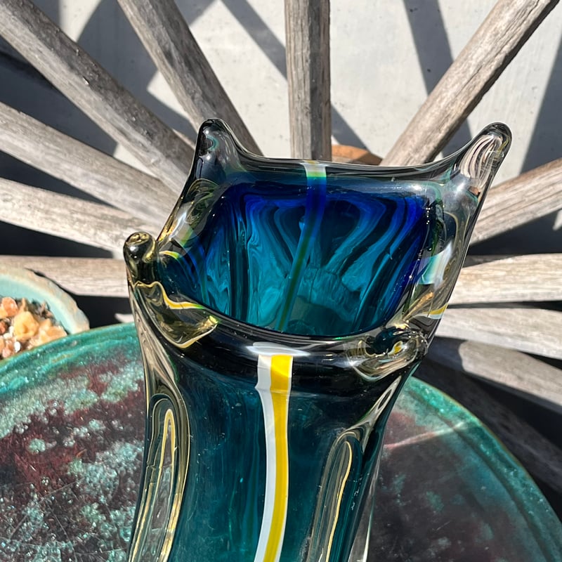 日本製 フラワーベース ハンドクラフト マルティグラス 日本製 フラワーベース ハンドクラフト マルティグラス