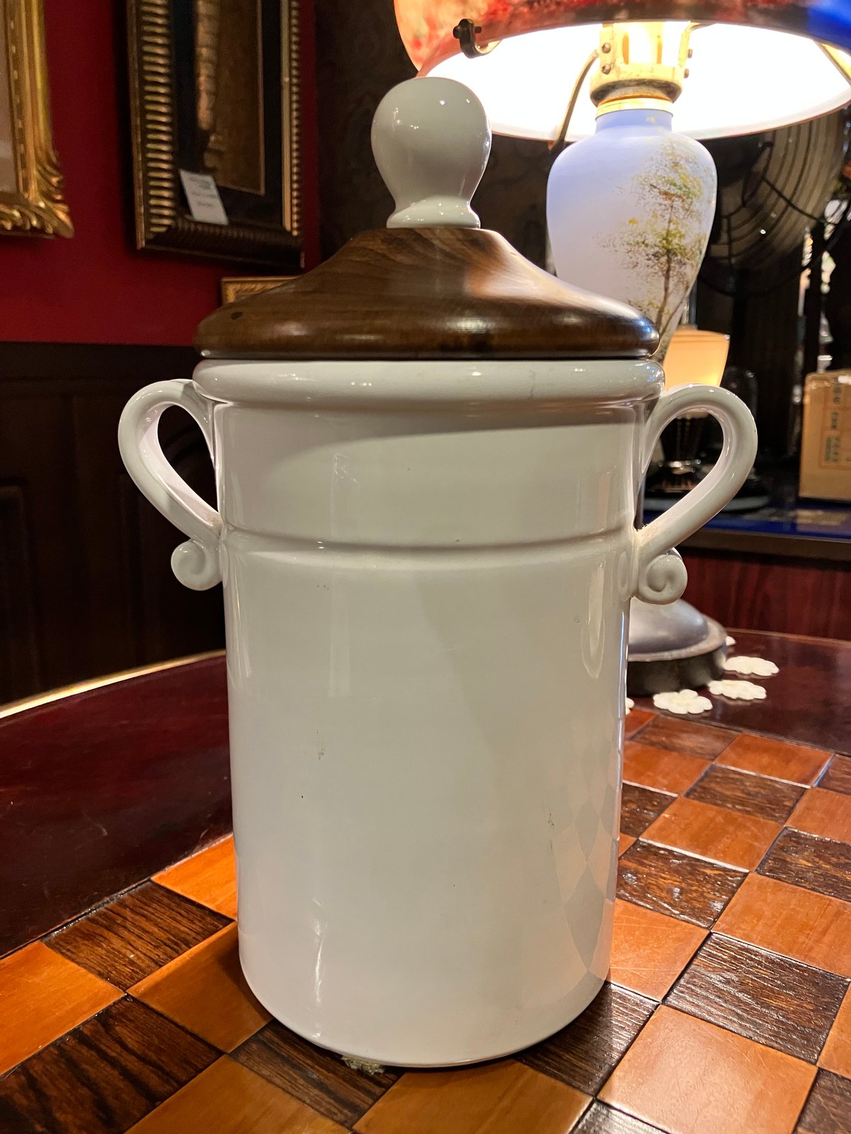 イタリア製 キャニスター | アンティーク家具と喫茶キャバレーのネット