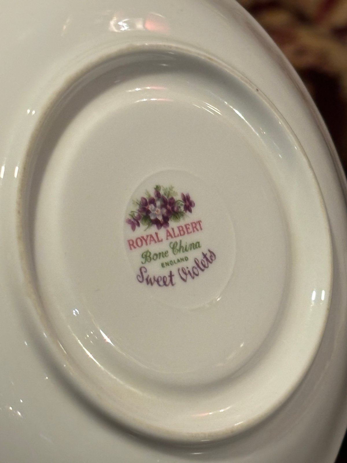 ROYAL ALBERT Sweet Violet ロイヤルアルバート カップ&ソーサー |