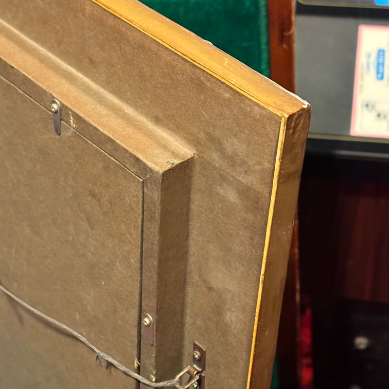 女性の肖像画 高級額縁 画家不明 | アンティーク家具と喫茶キャバレー