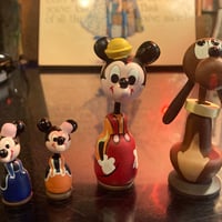 ディズニー  木製こけし 4点セット