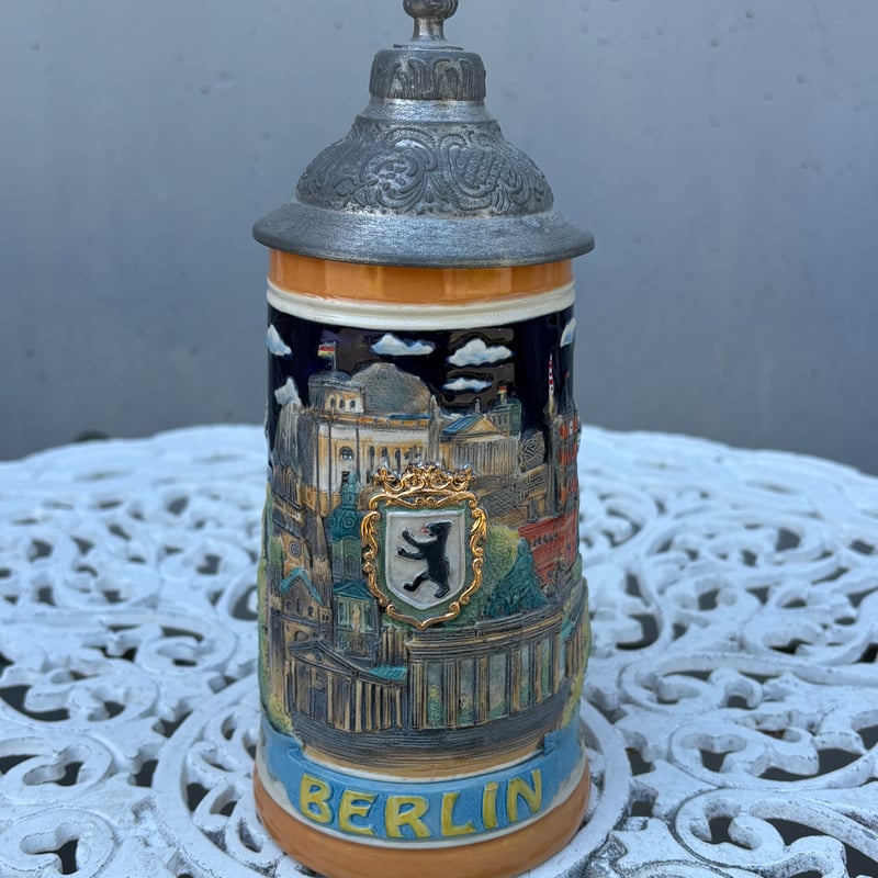 ドイツ製ビールジョッキ | アンティーク家具と喫茶キャバレーのネット