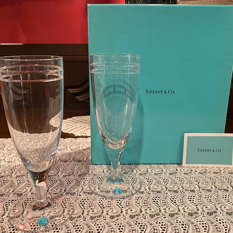 Tiffany &Co ペアグラス ティファニー | アンティーク家具と喫茶 Tiffany &Co ペアグラス ティファニー | アンティーク家具と喫茶