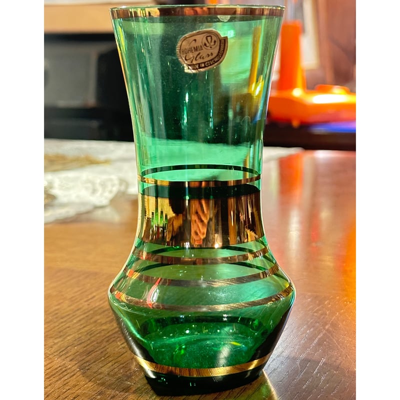 ボヘミアングラス 水差し&グラスセット | アンティーク家具と喫茶