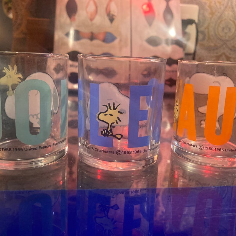 佐々木ガラススヌーピーグラスセット5個入りセット | アンティーク家具