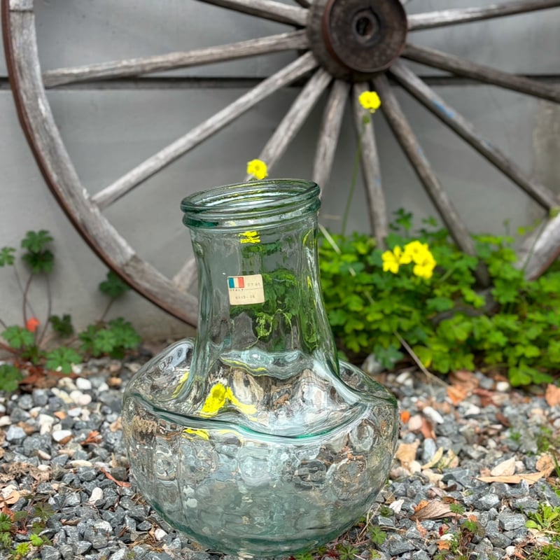 アンティーク瓶 イタリア製 イタリア製 西欧ヴィンテージ ガラス瓶