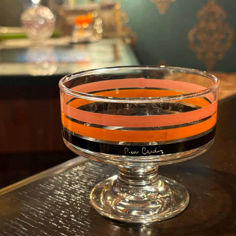 ピエールカルダン デザートグラスセット 5脚セット | アンティーク家具