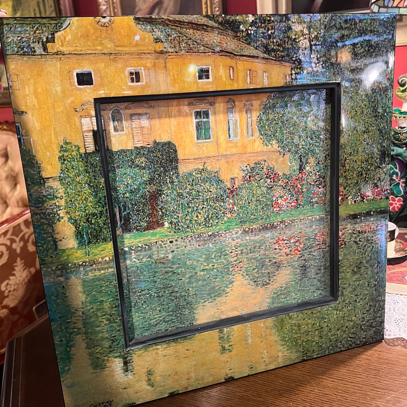 グスタフ クリムト額装絵画 | アンティーク家具と喫茶キャバレーの