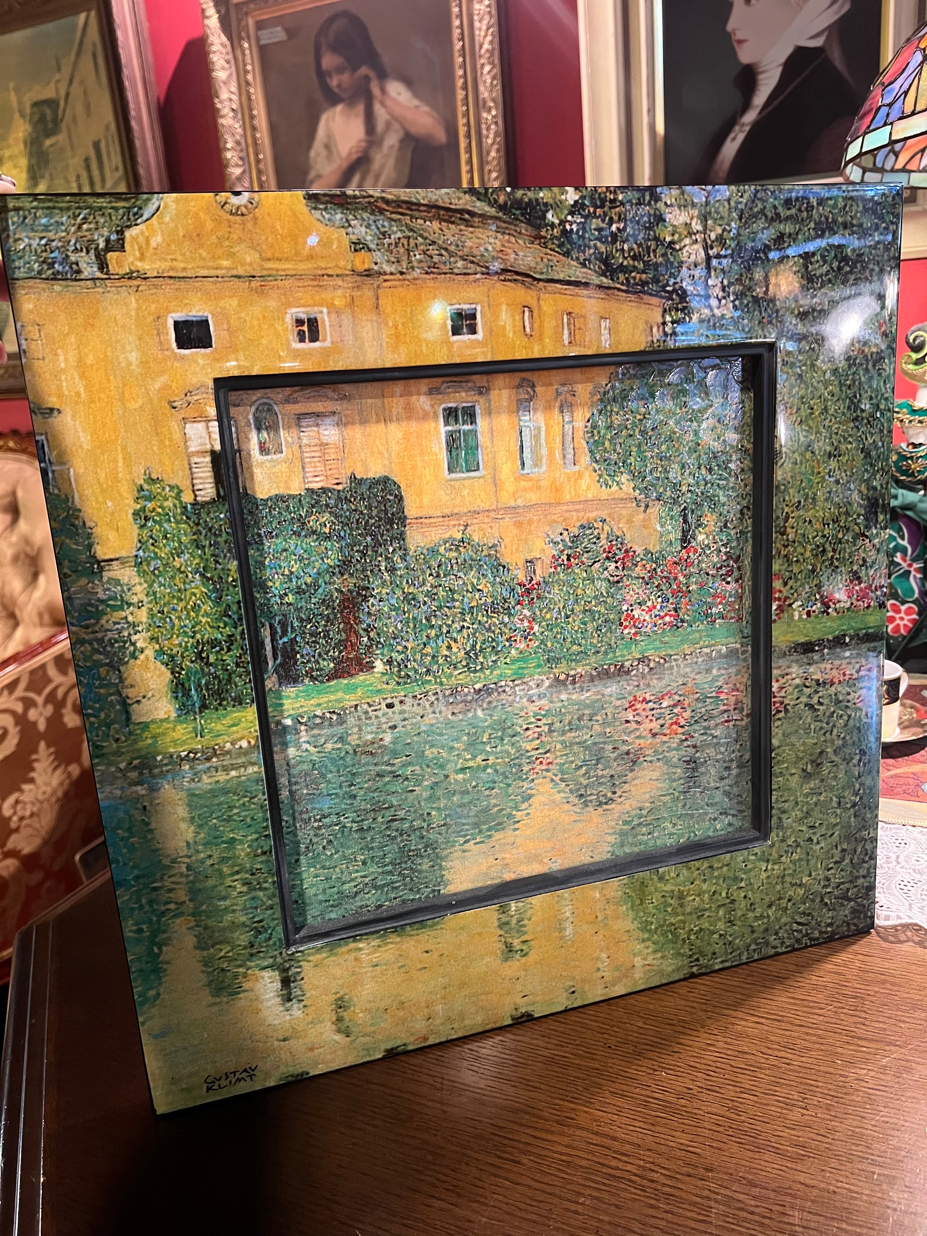 「グスタフ・クリムト」 グスタフ クリムト額装絵画 | アンティーク家具と喫茶キャバレーの