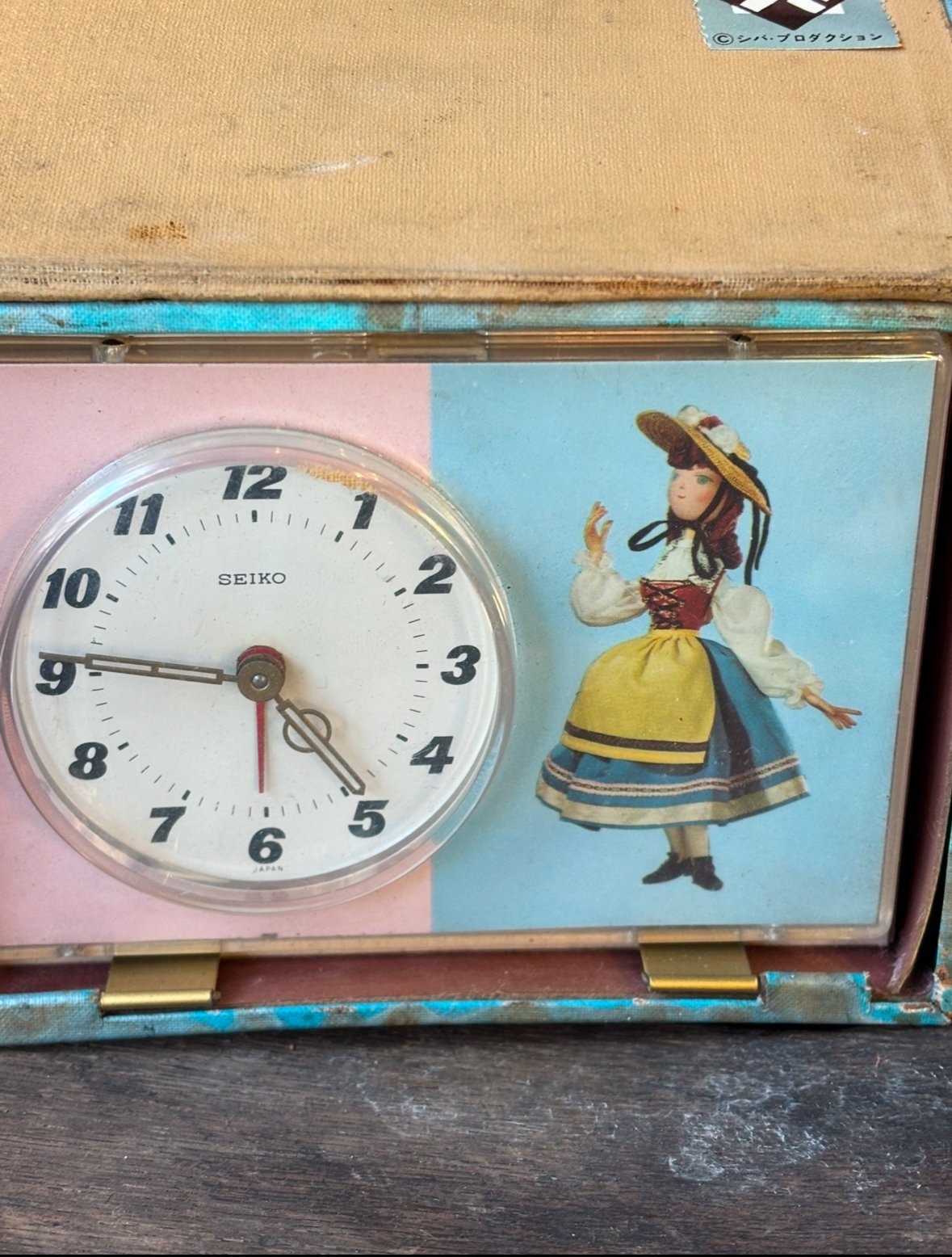 1970年代】SEIKO PUPPET SWITZERLAND (ジャンク品) ゼンマイ式