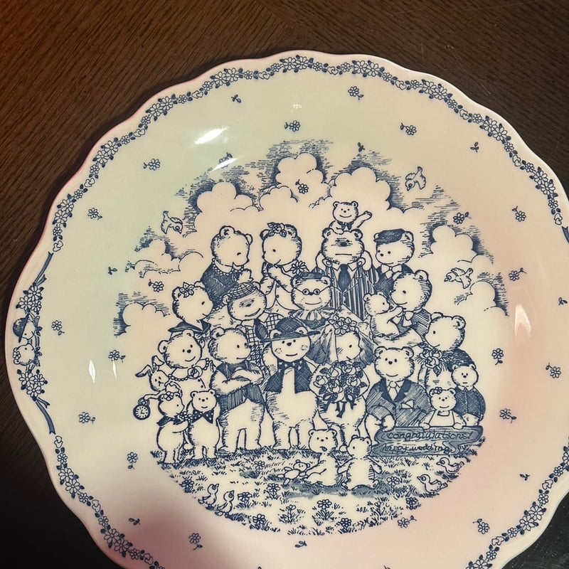 NIKKO くまちゃんのお皿セット | アンティーク家具と喫茶キャバレーの
