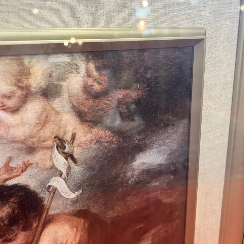 ムリーリョ 「貝殻の子供たち」複製絵画 | アンティーク家具と喫茶