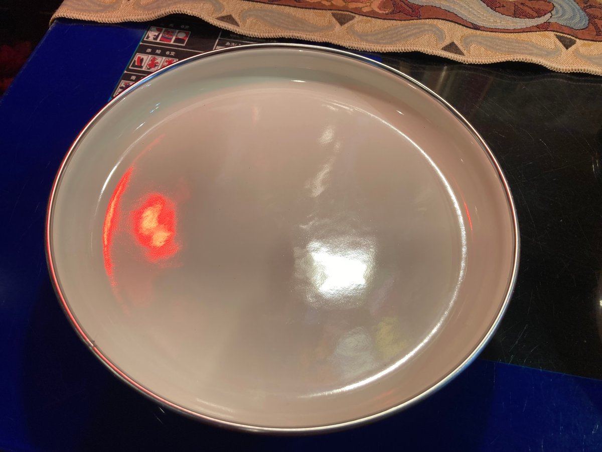 レトロなホーロー両手鍋 | アンティーク家具と喫茶キャバレーのネット